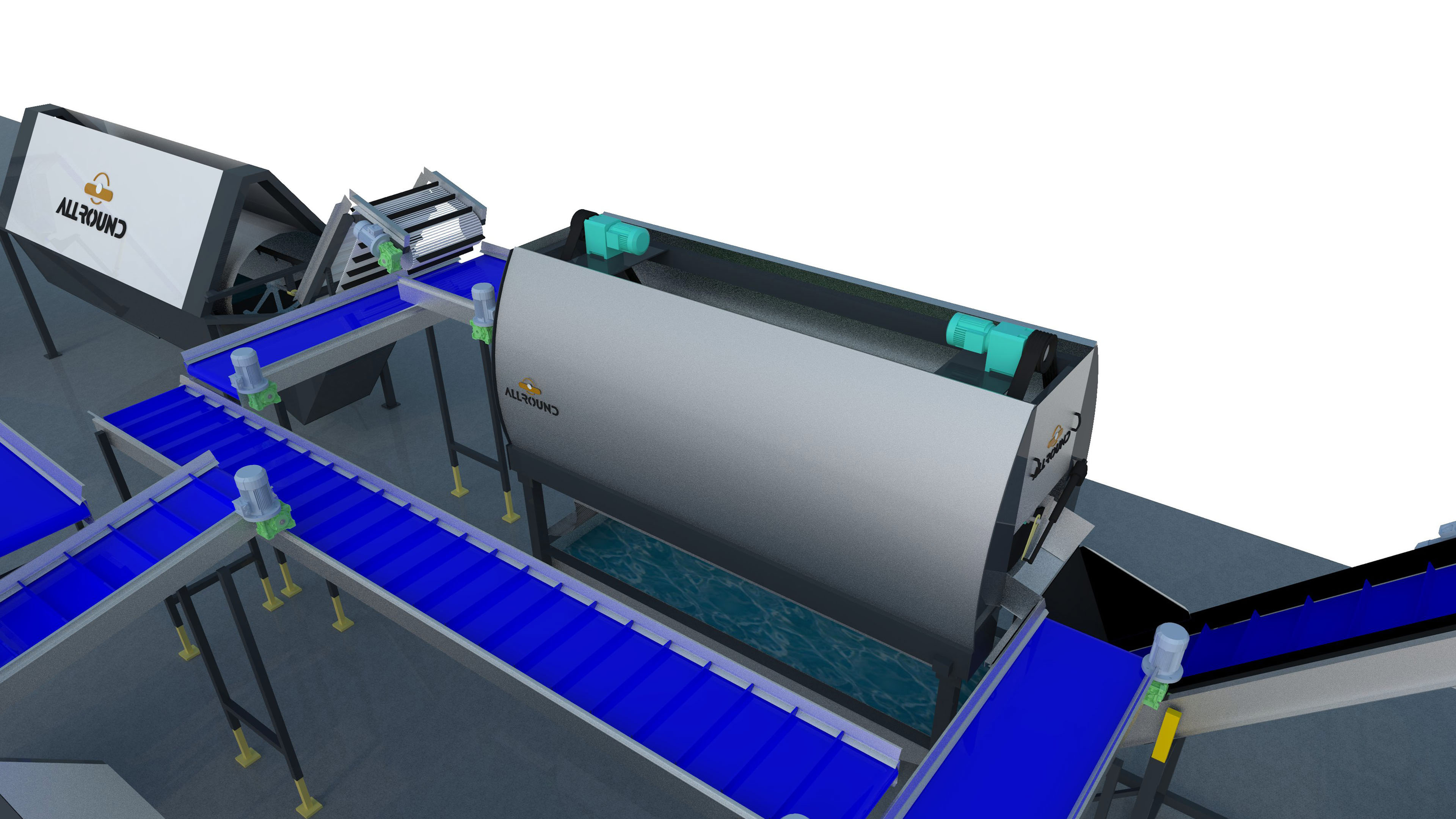 Allround integrated processing line 300 series (1) - Allround Vegetable ...